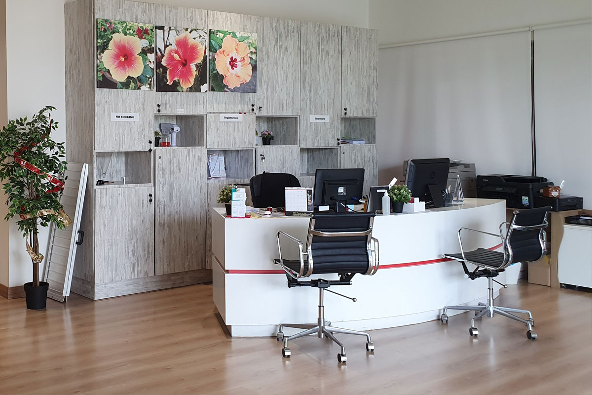 Gayana Wellness Puchong reception